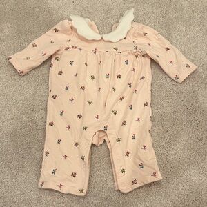 Floral Pink baby One Piece